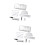 2Pcs Drawing Tool Compasses Set Ergonomic Head Assorted Color Math Kit 7