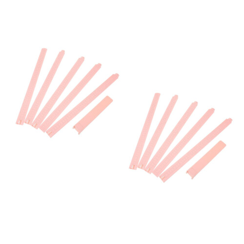 2St Kindergroeimeter Roze Plastic Hoogtemeting ABS Material