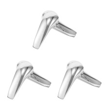 6St Alloy Mengkraan Handvat Verzilverd Voor Douche En Eenvoudig