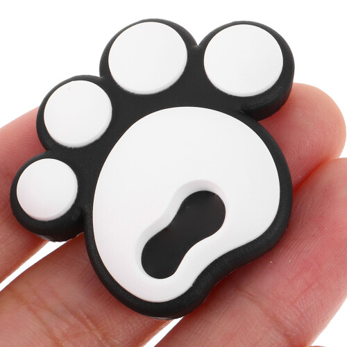 8Stk Silikon Stomp Pad Snowboard Aufkleber Weiß 2