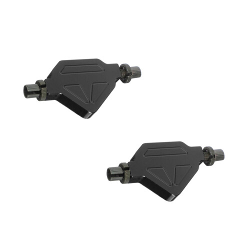 2St Zwarte Aluminium Koppelinghendel Motorfiets Performance Kit