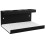 2Stk Schwarzer Zahnputzbecher Halter Luxus Bad Organizer 3