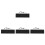 4Pcs Wired USB Electronic Keyboard with Numeric Keypad for Gaming 5