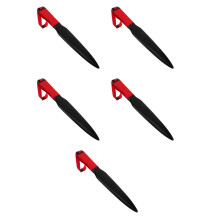 5St Trainingsstok Rood Nylon Bijt- En Oefenspeelgoed