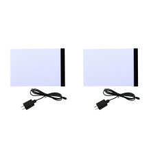 2St A4 LED Light Pad Wit Met Dun Voor En Schilderen