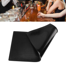 PVC Barmatte 60x30cm Tropfwassersicherer Kaffee-Whiskey-Glas-Untersetzer Platzdeckchen