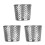 3St Zilveren Rvs Meshfilter Pijpafsluiter Conisch Gootfilter 1