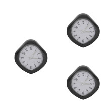 3St Metalen Autoklok Met Glow in The Dark, Mini Dashboard