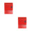 2Pcs Red Decorative Home Wall Mailbox for Photo and Ornament 4