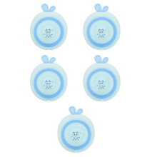 5St Multifunctionele Baby Wasbak Plastic Vouwbaar Met Cartoon Motief