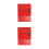 2Pcs Red Decorative Home Wall Mailbox for Photo and Ornament 7