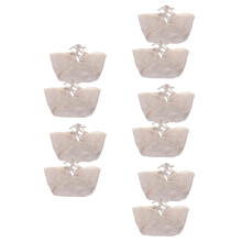 10St Beige Stoffen Voering Voor Manden Wasbaar En Decoratief Voor Huis