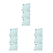 9St Lichtgroene Plastic Kledingvouwplaat Voor Kleding En Broeken