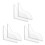 6St Wasbak Splash Guard Transparant Spatwater Bescherming 1