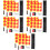 5Sets Lightweight Soccer Referee Flags with Handheld Whistle and Cards 7