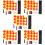5Sets Lightweight Soccer Referee Flags with Handheld Whistle and Cards 8