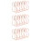 3Pcs Multi-Purpose Rose Gold Iron Bookends Study and Office Organizer 9