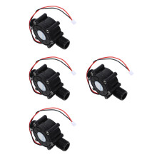 4St Compacte Micro Hydro Generator Zwart Voor Outdoor En Camping