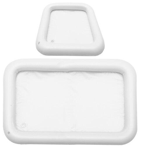 6Pcs Reusable Inflatable Serving Bar PVC Cooler Tray for Parties 2