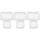 6Pcs Reusable Inflatable Serving Bar PVC Cooler Tray for Parties 6
