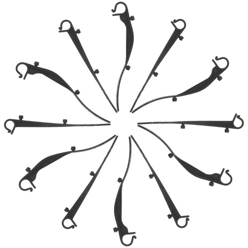 160Pièces Clips Protection Gouttière Anti- Noir Vent 2