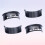 12Pièces Adaptateurs Aluminium Noir Conversion Guidon 31,8 À 35Mm 3