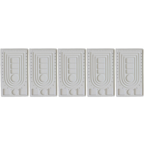5Pièces Plateau De Rangement Perles Durable Pour Fabrication De