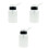 3Pièces Flacon À Push Down Transparent Pour Ongles 4