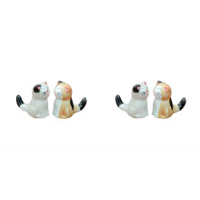 2Pièces Support Baguettes Céramique Chat Plutus Facile