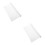 2Sets Whiteboard Paper with Grid Dry Erase Roll for Wall Use 1