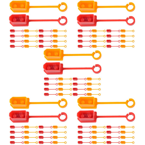 100St Plastic Xt60 Plug Protector Covers Voor Rc Modellen Buiten