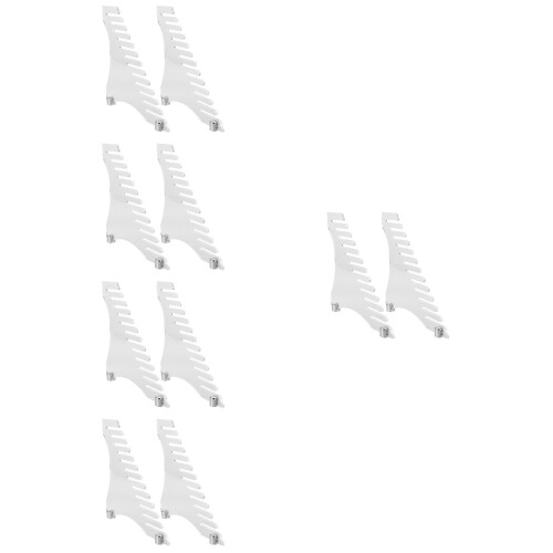 5Paren Transparante Vinyl Record Wandrek Display Organizer