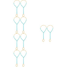 Enkelketting Voetketting Kralen Beach Bruiloft Dames Sieraden