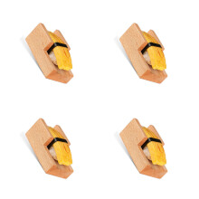 4St Exquisiete Sushi Display Rack Japans Stijl