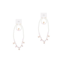 2Ensembles Ensemble Bijoux Rose Enfants Collier Bracelet Charmant