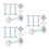 12Pcs Silver Bed Frame Stabilizer Adjustable Headboard Anti-Shake Tool 3