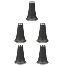 5Pièces Clarinette Bell Tube Noir Accessoire Bois Pour Clarinette Sib