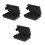 3Pcs Outdoor Waterproof Storage Container Black Airtight Floating Case 5