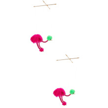 2Pièces Marionnettes Animaux Rose Jouet Enfant