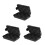 3Pcs Outdoor Waterproof Storage Container Black Airtight Floating Case 6