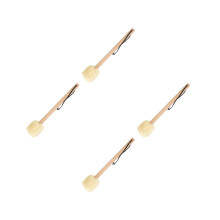 4Pièces Baguettes Tambour Bois Pratique Antidérapant Multi Usage