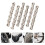 3Pcs Silver Roller Chain for Mountain Bikes Durable Rust-Resistant 11