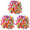 3Stk -Pompoms Kunststoff Für Kleidung Und 4
