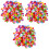 3Stk -Pompoms Kunststoff Für Kleidung Und 5