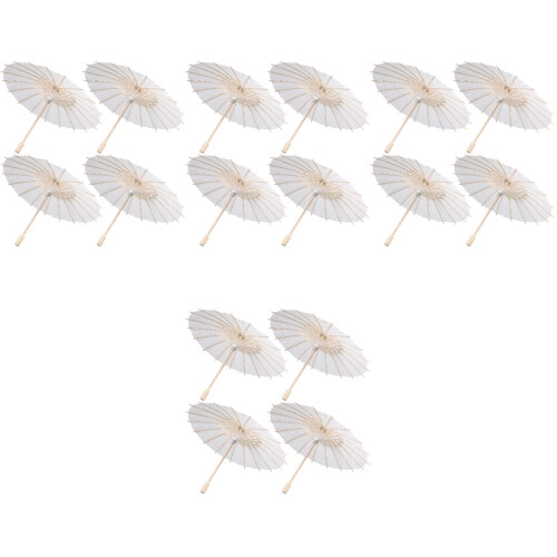 16Pièces Parapluies En DIY Décoration Orientale