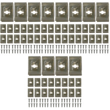 300Paires -Câbles Dorés En Fixation Clôture Outil Durable