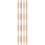 16Pcs Household Wooden Rolling Sticks Khaki DIY Baking Dough Rollers 8