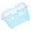 3Pcs Small Sky-Blue Plastic Baskets with Handle for Home & Picnic Use 3
