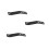 3Pièces Fixation Levier Auto Noir Fer Kit Adapté Pour Conduite 6