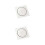2Pcs Silver Square Floor Drain with Precise Cutouts for Easy Cleaning 6